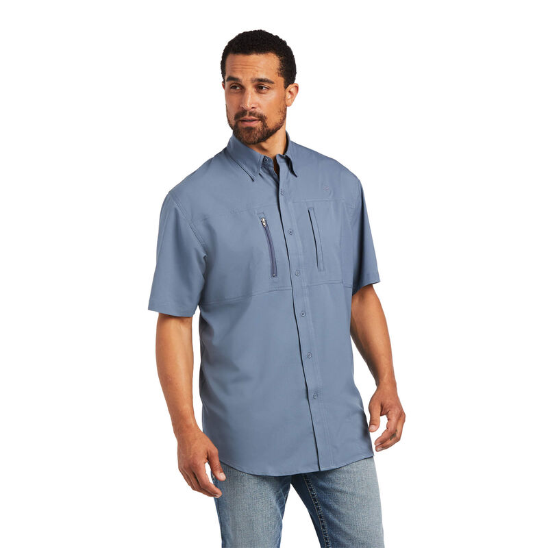 Ariat Hemden Herren - Venttek Classic Fit Blau ( GRZNK-6250 )